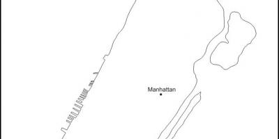 Bản đồ trắng của Manhattan
