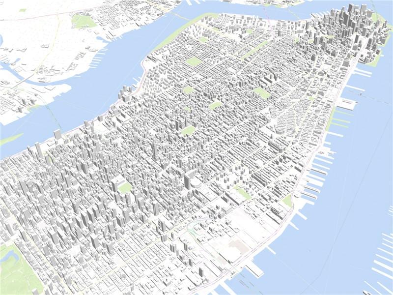 Manhattan 3d bản đồ