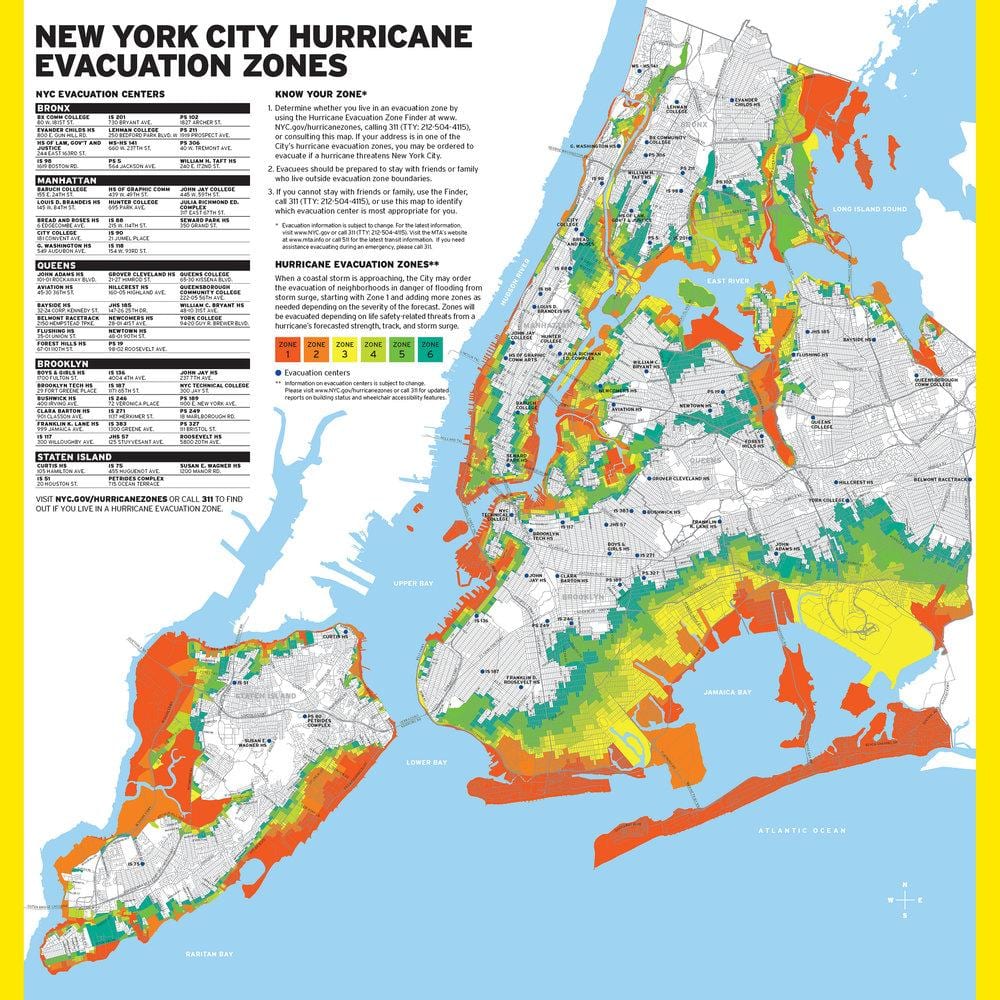 Manhattan lũ khu bản đồ