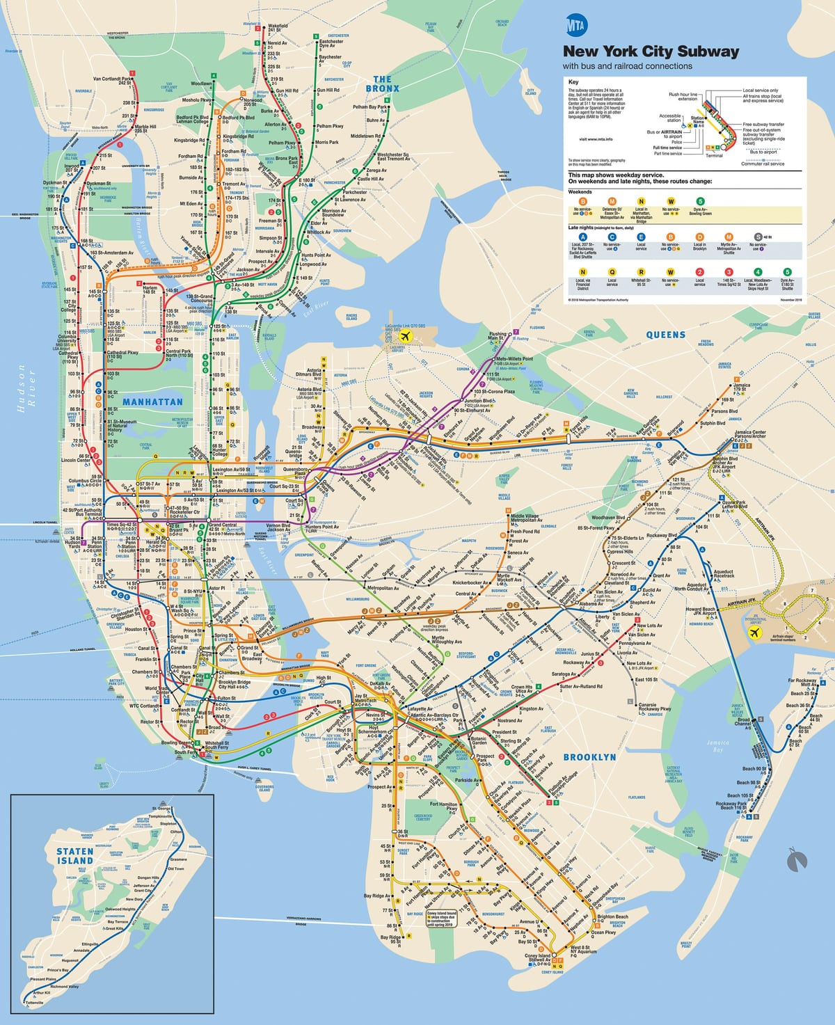 Tàu điện ngầm new YORK bản đồ Manhattan