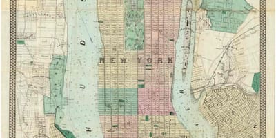 Lịch sử Manhattan bản đồ
