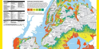 Manhattan lũ khu bản đồ