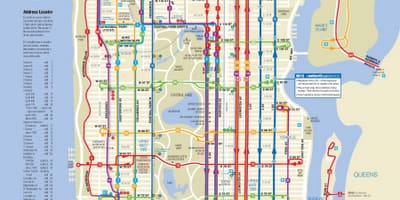 MTA, bản đồ manhattan